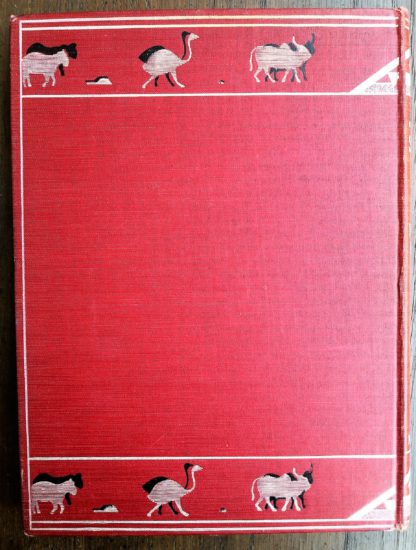 The backcover of a 1902 First Edition, October reprint of Just So Stories in very nice condition