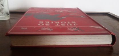 headcap and top edge of a 1902 copy of Just So Stories by Rudyard Kipling