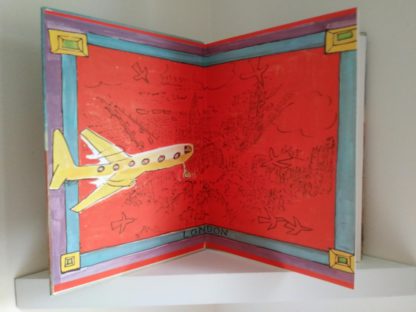 inside front cover of a 1977 book Madeline in London, Fourth Impression of First Edition
