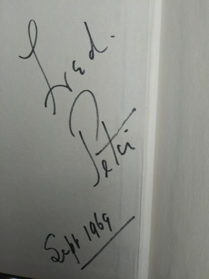 Fred Jiggs Peters signature