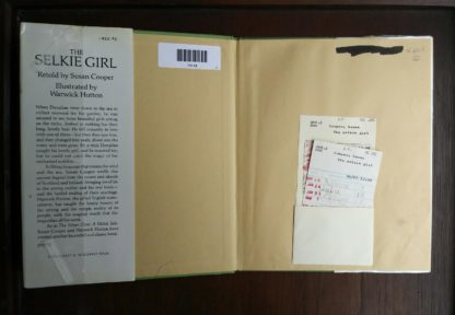 Library copy of The Selkie Girl, retold by Susan Cooper, 1986 1st Edition