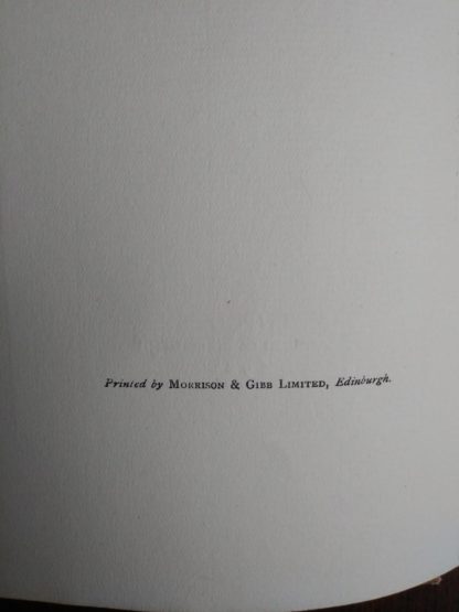 a 1920 copy of reminiscences of Scottish Life and Character by Dean Ramsay printed by Morrison & Gibb Limited, Edinburgh