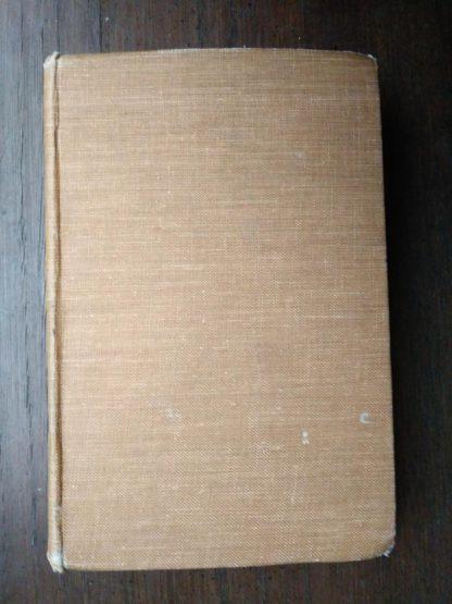 back side of a 1920 copy of reminiscences of Scottish Life and Character by Dean Ramsay