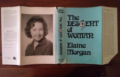 dust jacket of a 1972 copy of The Descent of Woman, by Elaine Morgan, First British Edition