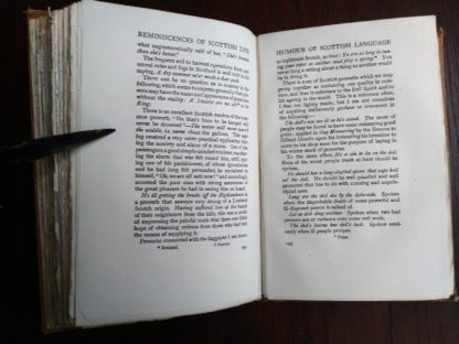 page 194 and 195 in a 1920 copy of reminiscences of Scottish Life and Character by Dean Ramsay