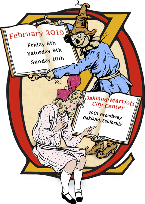 The 52nd California International Antiquarian Book Fair Oz poster