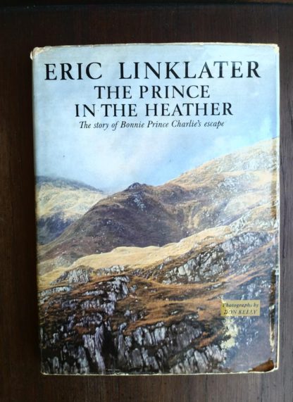 front dust jacket on a 1966 copy of The Prince in the Heather by Eric Linklater