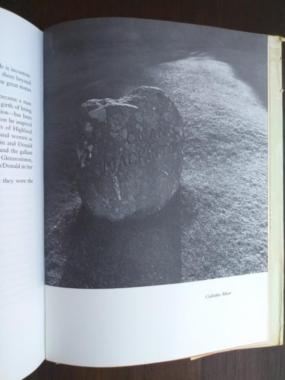 photograph of Culloden Moor in a 1966 copy of The Prince in the Heather by Eric Linklater