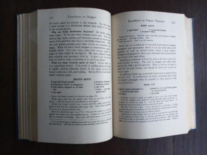 1949 Foods for Home and School by Carlotta C . Greer page 312 and 313