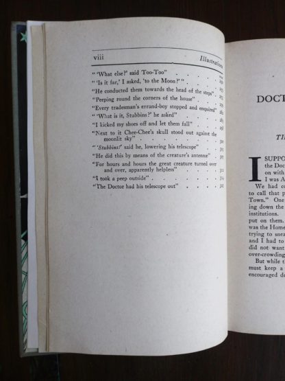 Doctor Dolittles Garden by Hugh Lofting 1927 Eighth Impression list of illustration page 3 of 3