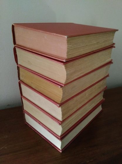THE SECOND WORLD WAR by Winston Churchill 6 Volume first edition set 1948-1953 text block view
