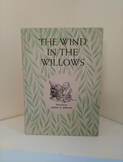 front cover of a 1954 copy of The Wind in the Willows illustrated by Ernest Shepard