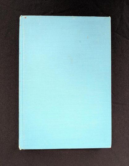 backside of a 1950 copy of The House at Pooh Corner by A.A. Milne. First Reissue Edition