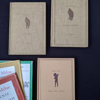 front covers of a Set of 3 Winnie-the-Pooh A. A. Milne books 1979 - 83
