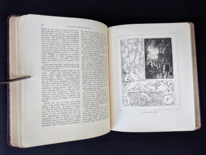 Illustration of The General Thaw in a 1888 copy of Parables from Nature by Margaret Gatty -First and Second series in one volume