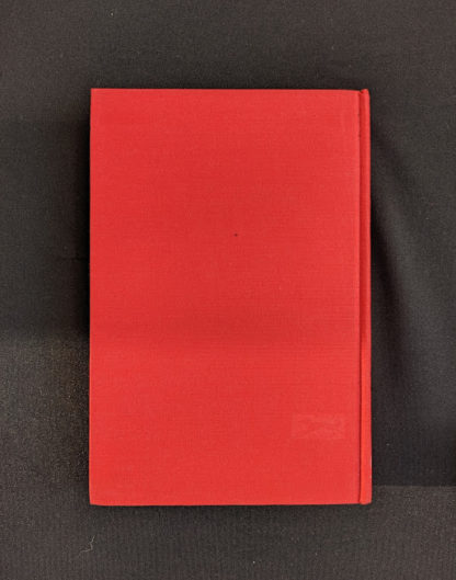 backside of a 1954 First American Edition copy of The Natural History of Mammals François Bourlière