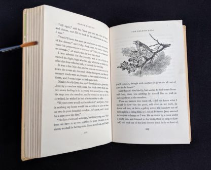 illustration on page 219 inside a 1949 copy of Black Beauty by Anna Sewell - The Heirloom Library - first printing