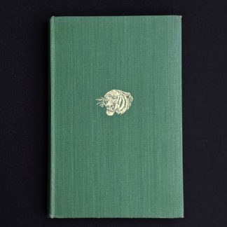 front cover of a 1954 copy of The Temple Tiger and More Man-Eaters of Kumaon by Jim Corbett - second impression