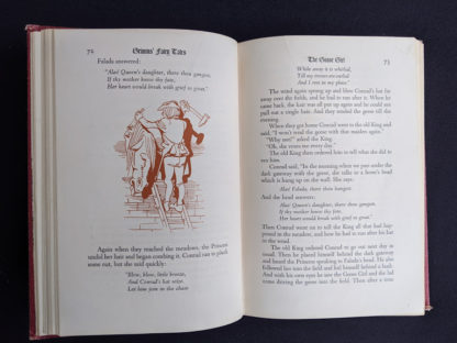 The Goose Girl - 1945 Grimms Fairy Tales By the Brothers Grimm published by Grosset & Dunlap