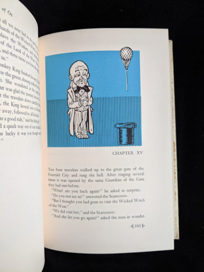 illustration by Denslow inside a 1962 copy of The Wizard of Oz published by Macmillan Company