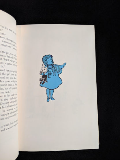 illustration by Denslow inside a 1962 copy of The Wizard of Oz published by Macmillan Company