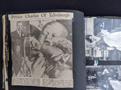 Baby picture of Prince Charles Philip Arthur George of Edinburgh