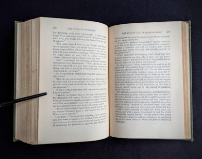 Pg 276 and 277 in a 1900 copy of The Three Musketeers by Alexandre Dumas - Published by Caldwell Company Publishers