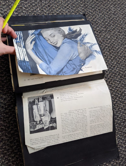 Vintage Souvenir Book Full of early article pictures of Queen Elizabeth when she was still a princess