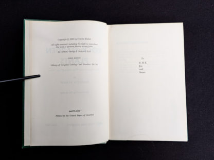 copyright page in a 1959 copy of Rock Garden Plants - New Ways to Use Then Around Your Home by Doretta Klaber