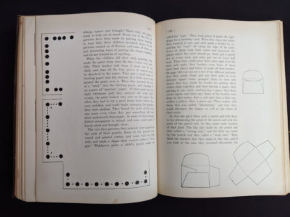pages inside a 1926 copy of Master Book 1 - Beginning the Use of Tools and Materials Published by Lewis E Myers & Company
