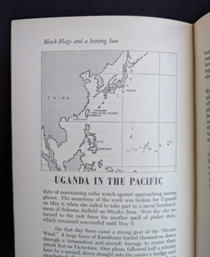 Uganda in the Pacific -The Far Distant Ships an official account of Canadian naval ships in WW II - 1950 1st Edition
