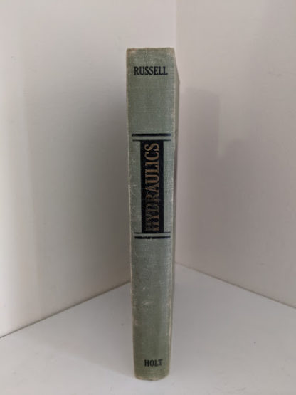 1948 Hydraulics by George Russell - 5th edition - spine view