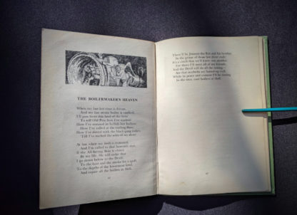 The Boilermakers Heaven - 1943 copy of Rhymes of a Lumberjack by Robert E. Swanson
