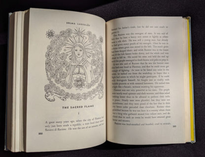 The Easter Book Of Legends And Stories - fourth Edition -illustrated by Pamela Bianco - The sacred Flame by Selma Lagerlof