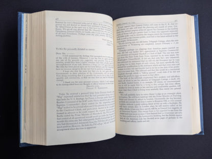 1946 My Three Years With Eisenhower By Harry C Butcher - page 476 and 477