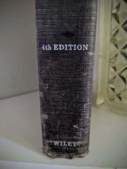 1948 Steam, Air And Gas Power by Severns And Degler 4th Edition - lower spine view