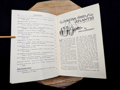 Contents page 2 of 2 - The Canadian Boys Annual - edited by Williams H. Darkin - Undated