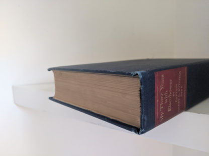 Top edge view of textblock - 1946 My Three Years With Eisenhower By Harry C Butcher