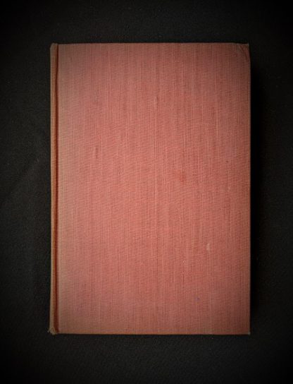 backside of a 1945 First Edition The Peacock Sheds His Tail by Alice Tisdale Hobart