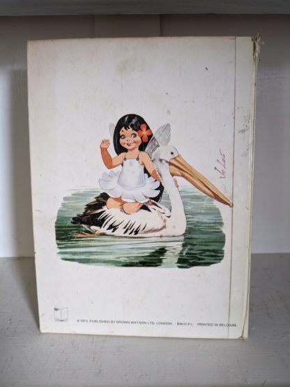 1973 Journey to the Blue Lake - The Adventures of Dinky and Flora - Back Cover