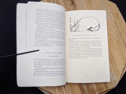 Weesekayjac gives birth - 1985 Legends from the Forest told by Thomas Fiddler and edited by James R Stevens