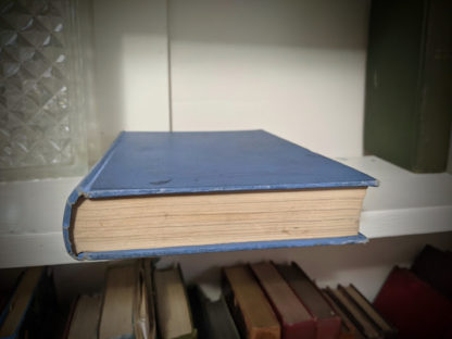 bottom edge inside a 1946 copy of Saints Devils and Ordinary Seamen Life on the Royal Canadian Navys Lower Deck - second printing