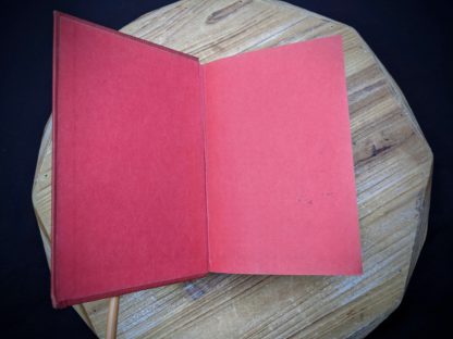 front pastedown and endpaper inside a 1912 copy of The Lunkenheimer Company Catalogue Number 50
