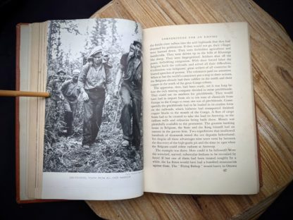 photographs on page 114 inside a 1939 copy of North Again for Gold - Birth of Canadas Arctic Empire - ex Library copy