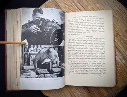 photographs on page 114 inside a 1939 copy of North Again for Gold - Birth of Canadas Arctic Empire - ex Library copy
