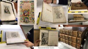 Rare books stolen in a warehouse raid in west London