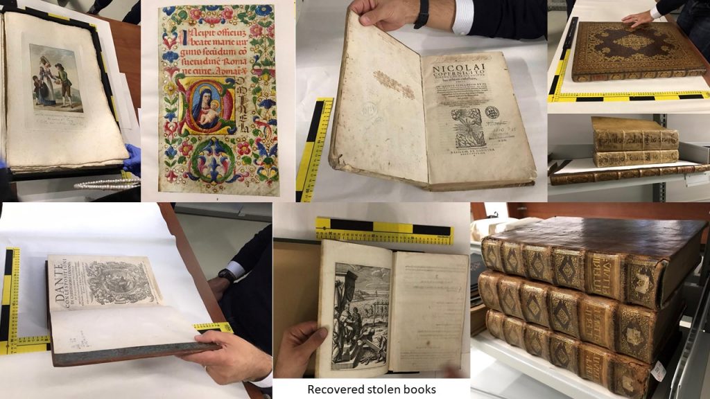 Rare books stolen in a warehouse raid in west London