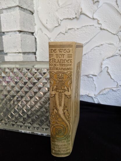 1935 De Weg tot Elkander by Trygve Gulbranssen - third book of the trilogy - First Edition