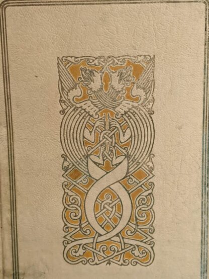 1935 De Weg tot Elkander by Trygve Gulbranssen - third book of the trilogy - First Edition - blind stamp up close