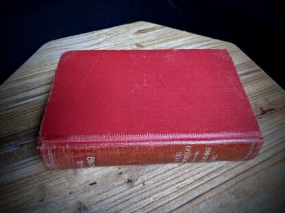 aerial view of spine and backside of the book - 1916 The Emigrant by Dostoieff Skaya
